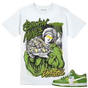 Dunk &#39;Chlorophyll&#39; DopeSkill Unisex Shirt Stackin Mines Graphic