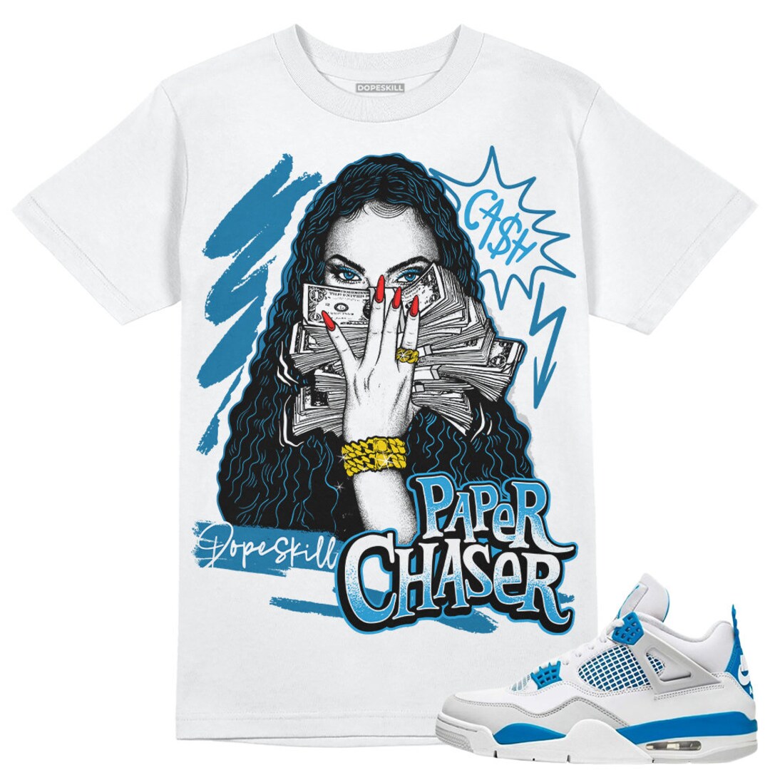 Military Blue 4s Dopeskill Unisex Shirt NPC Graphic - Etsy