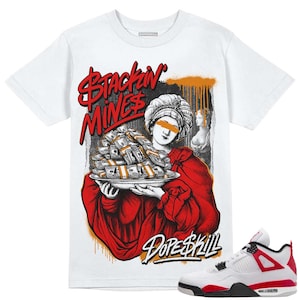 Red Cement 4S DopeSkit Unisex T-Shirt Stackin Mines Graphic