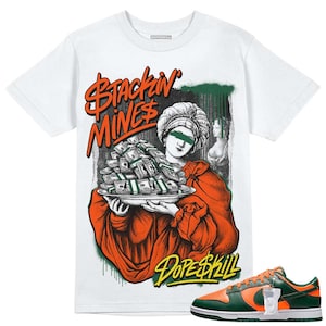 Dunk Team Dark Green Orange DopeSkill Unisex Shirt Stackin Mines Graphic