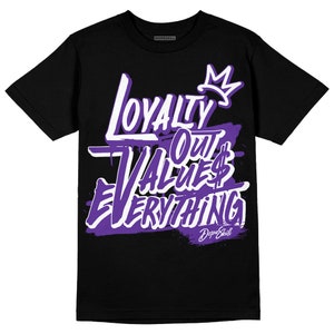 NEW L Unisex Shirt Match Jordan 13 Court Purple