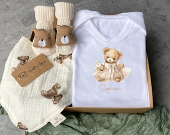 New Baby Gift Set, Personalised Baby gift, Neutral Baby Gift,  Newborn gifts, New Baby Gift box, Baby Shower Gift, Baby Gift, baby gift set