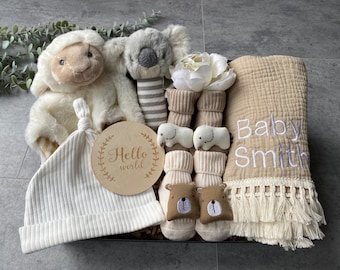 Personalised Welcome to the World, Baby Boy, Baby Girl Gift,  Newborn gift, New Baby Gift box, Baby Hamper, Baby Shower Gift, New Baby Gift,