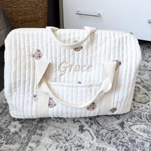 Baby Hospital Bag | Newborn Hospital Organiser | Nursery Bag | Weekend Bag | Pregnancy Bag | Birth Bag | Pregnancy | Maternity Bag | Nappy