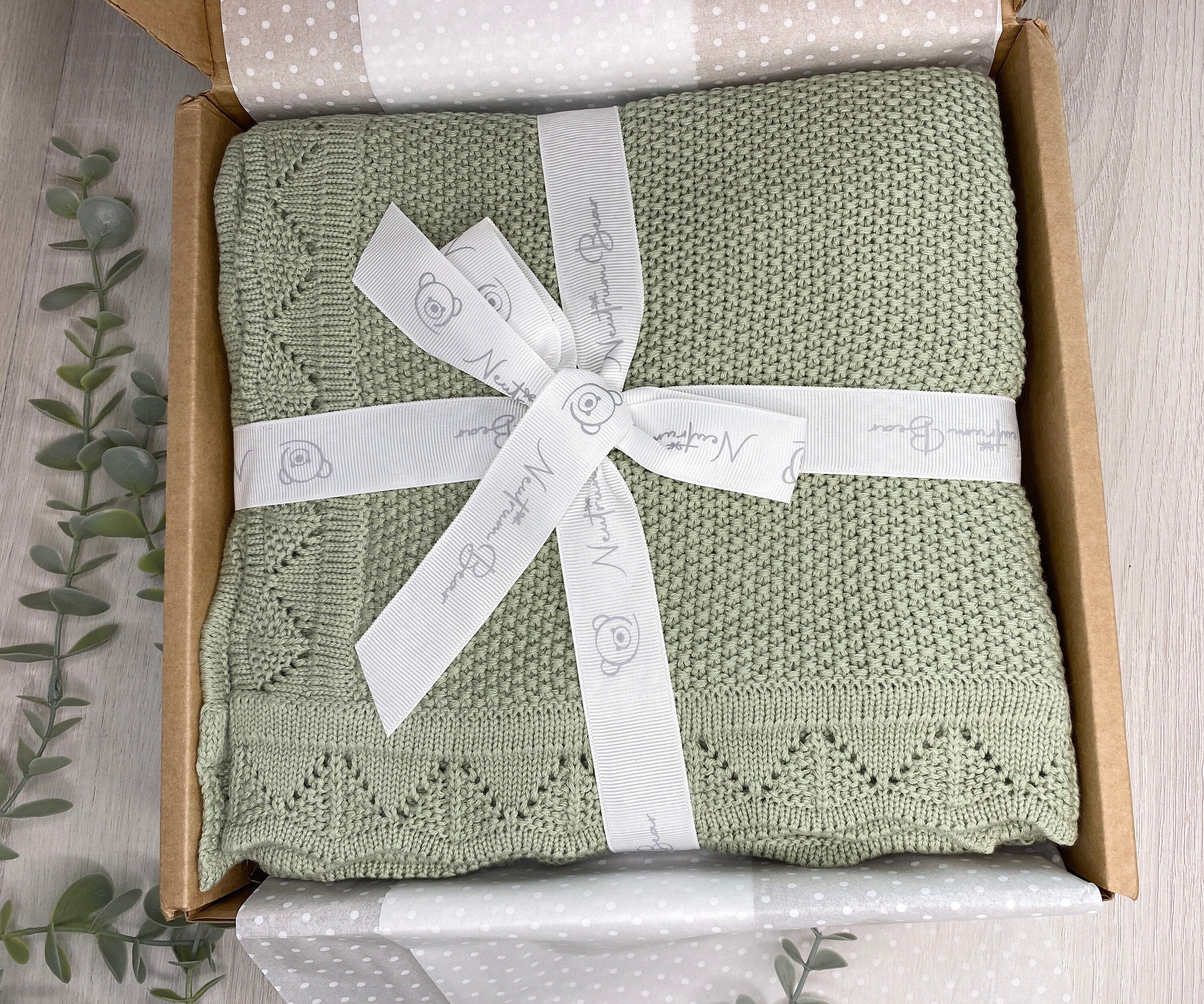 Knit swaddle cheap blanket