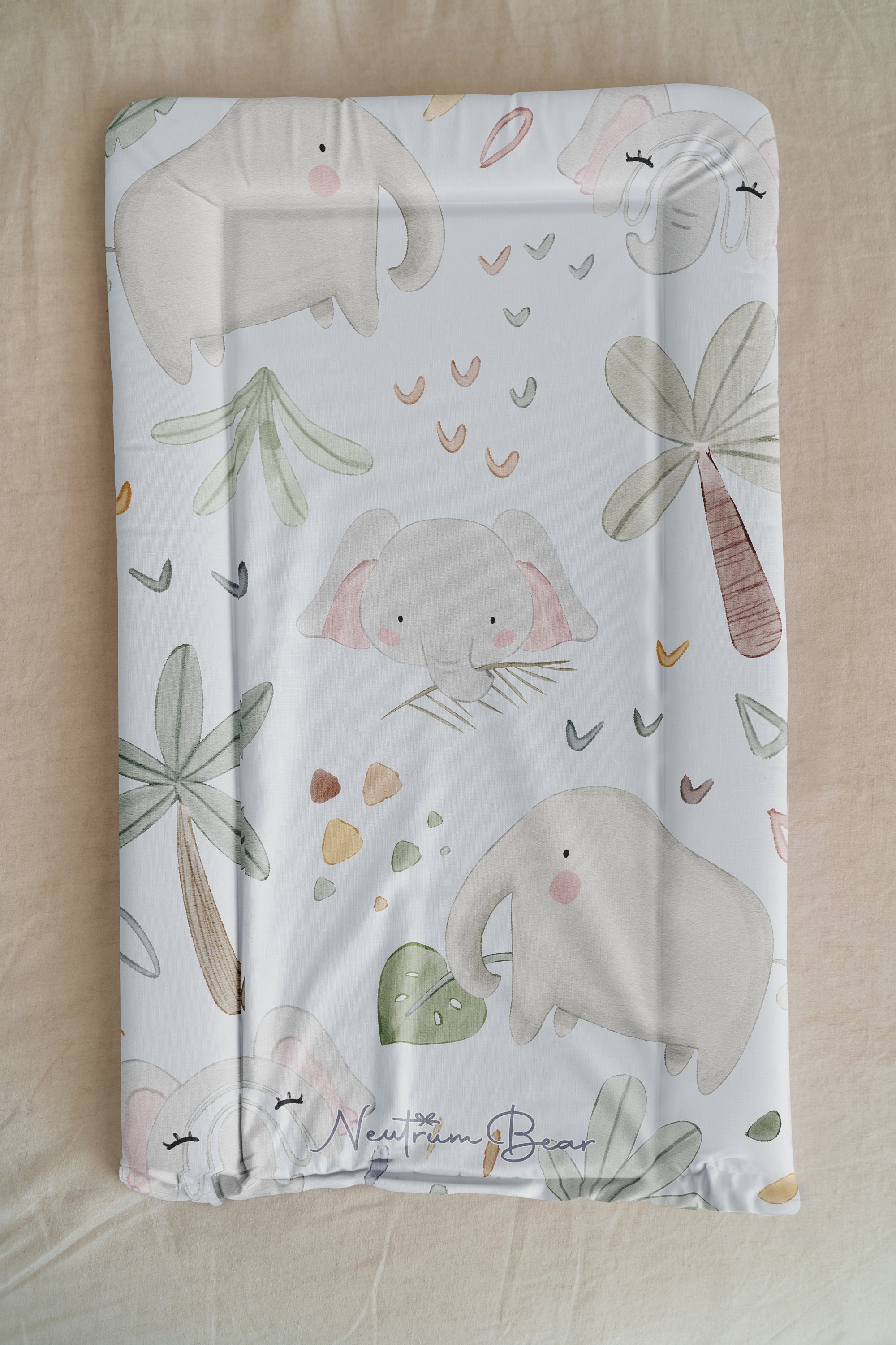 Neutral Changing Mat Anti Roll Changing Mat Wedge Changing Mat Baby Shower Gift Neutral ...