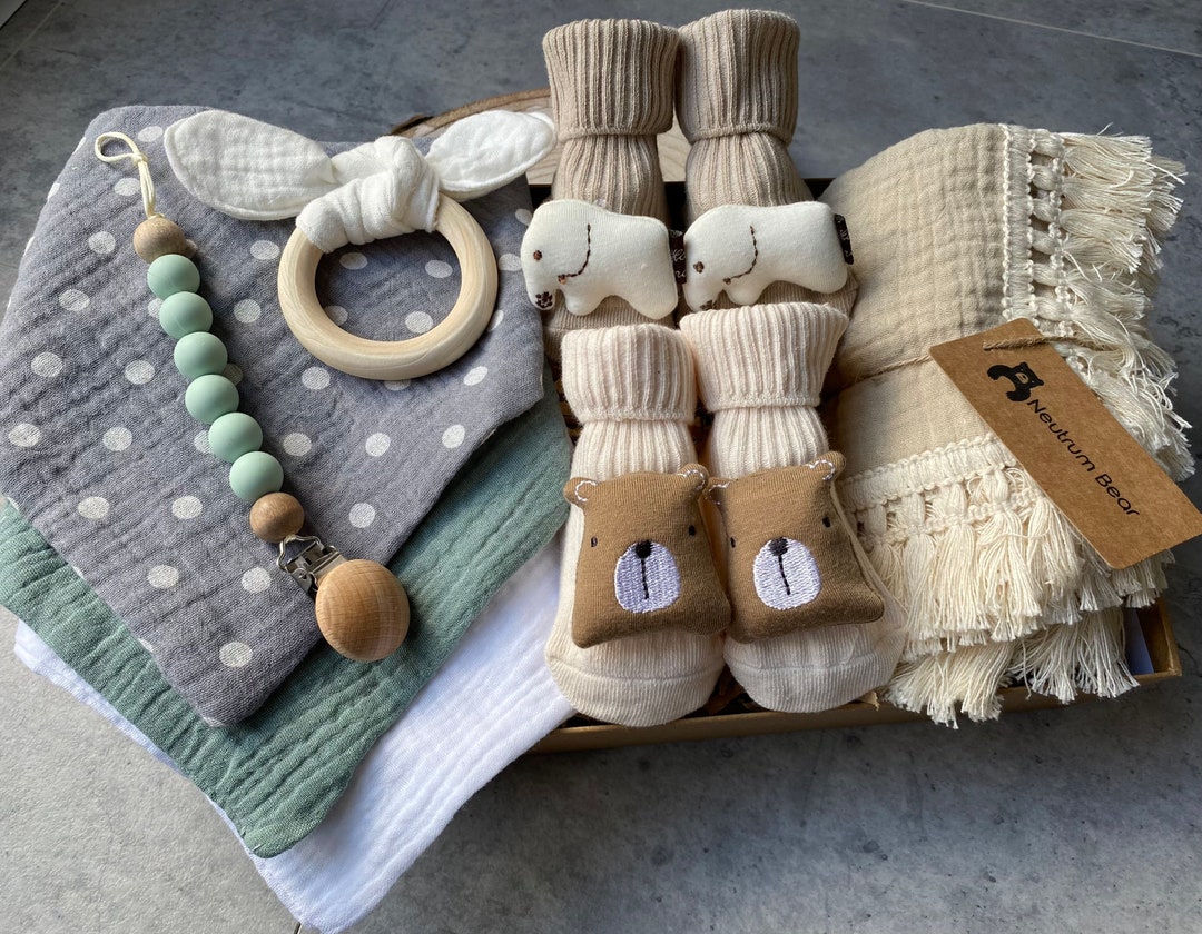 8 Piece Personalised New Baby Gift, Baby Gift, Baby Boy, Baby Girl Gift