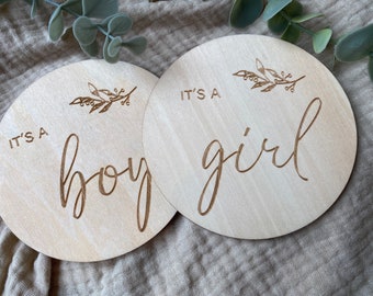 Gender Reveal plaque, New Baby Gift, its a boy, its a girl, Baby Gift, Baby Shower Gift, Wooden Plaques, Mum To Be Gift, announcement sign