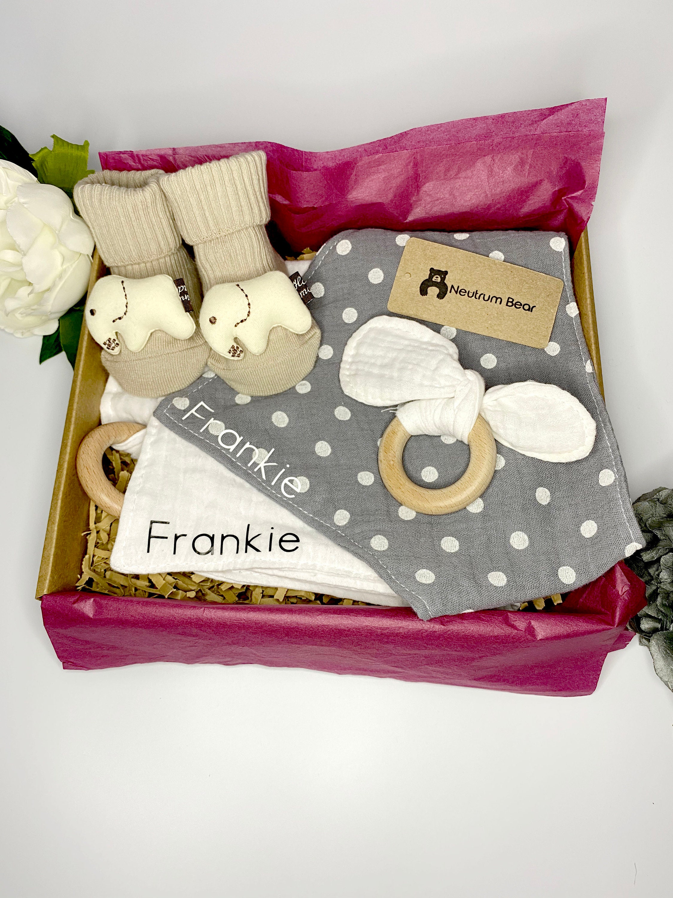 Personalised New Baby Giftbox Baby Gift New Baby Gift Baby Etsy