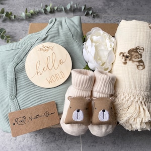 Neues Baby-Geschenk-Set, Neues Baby-Jungen-Geschenk, Neues Baby-Mädchen-Geschenk, Neugeborenen-Geschenk-Box, Neues Baby-Geschenk-Box, Baby-Dusche-Geschenk, Baby-Geschenk