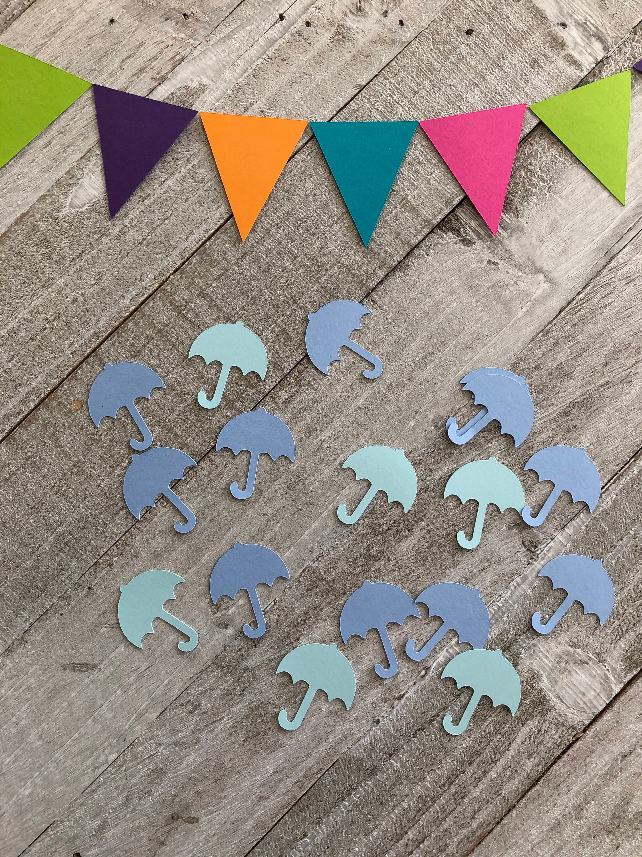 Umbrella Confetti bridal showerbaby shower theme shower Etsy