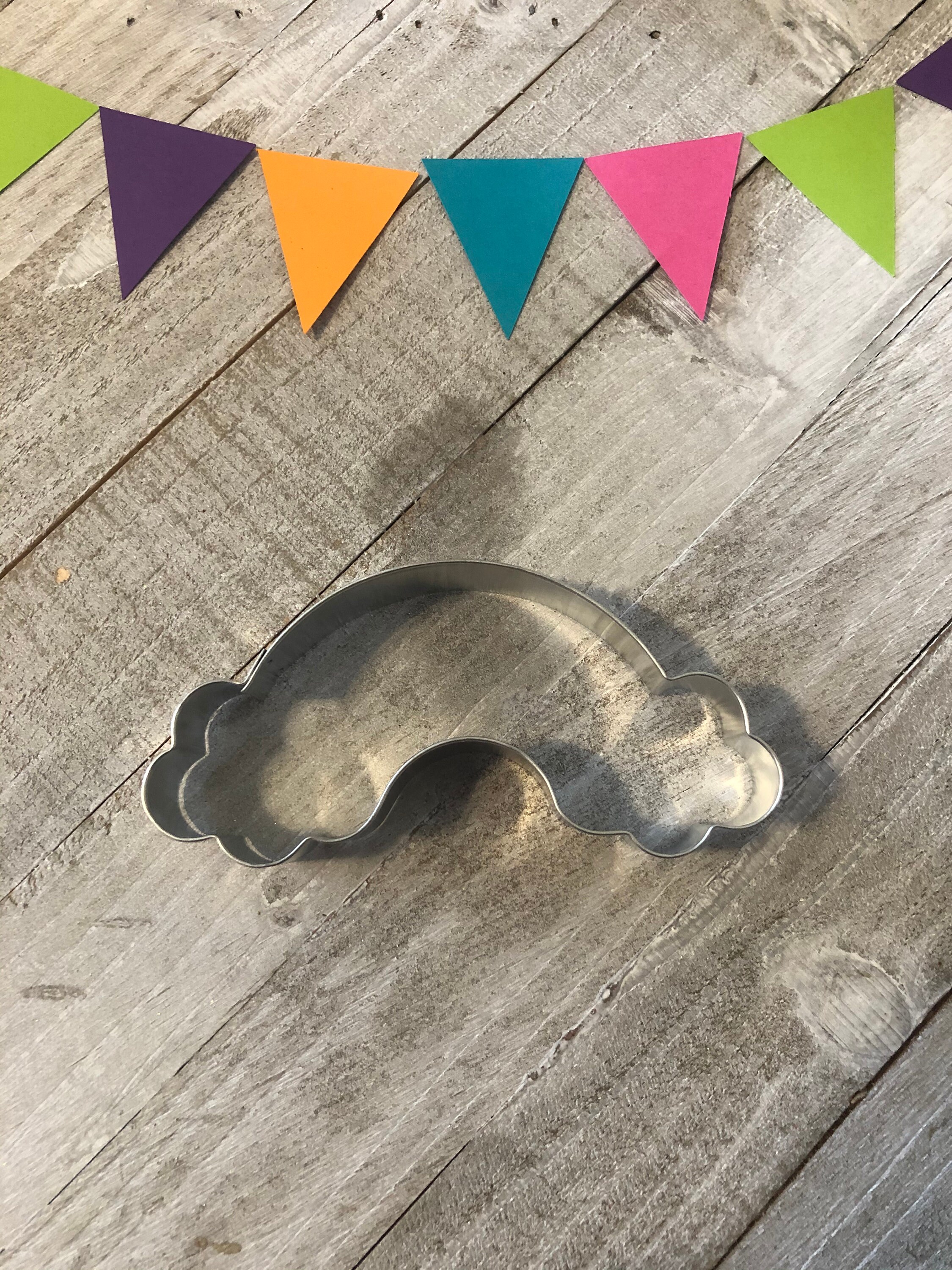 Rainbow Cookie cutter rainbow party cookie cutters themed | Etsy