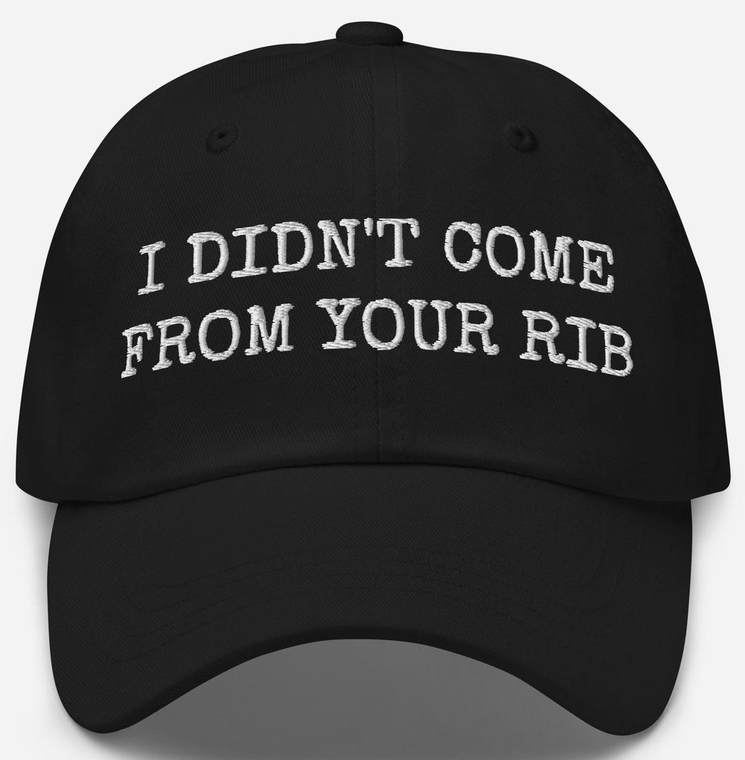 I Didn't Come From Your Rib, Vive La Resistance Hat, Feminist Hat ...