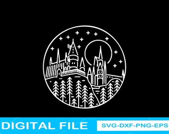 Download Hogwarts Castle Etsy