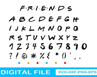 Download Friends Dots Etsy