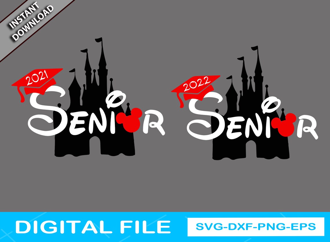 Download Disney SENIOR CLASS 2021 Mickey Mouse Svg High School Grad ...