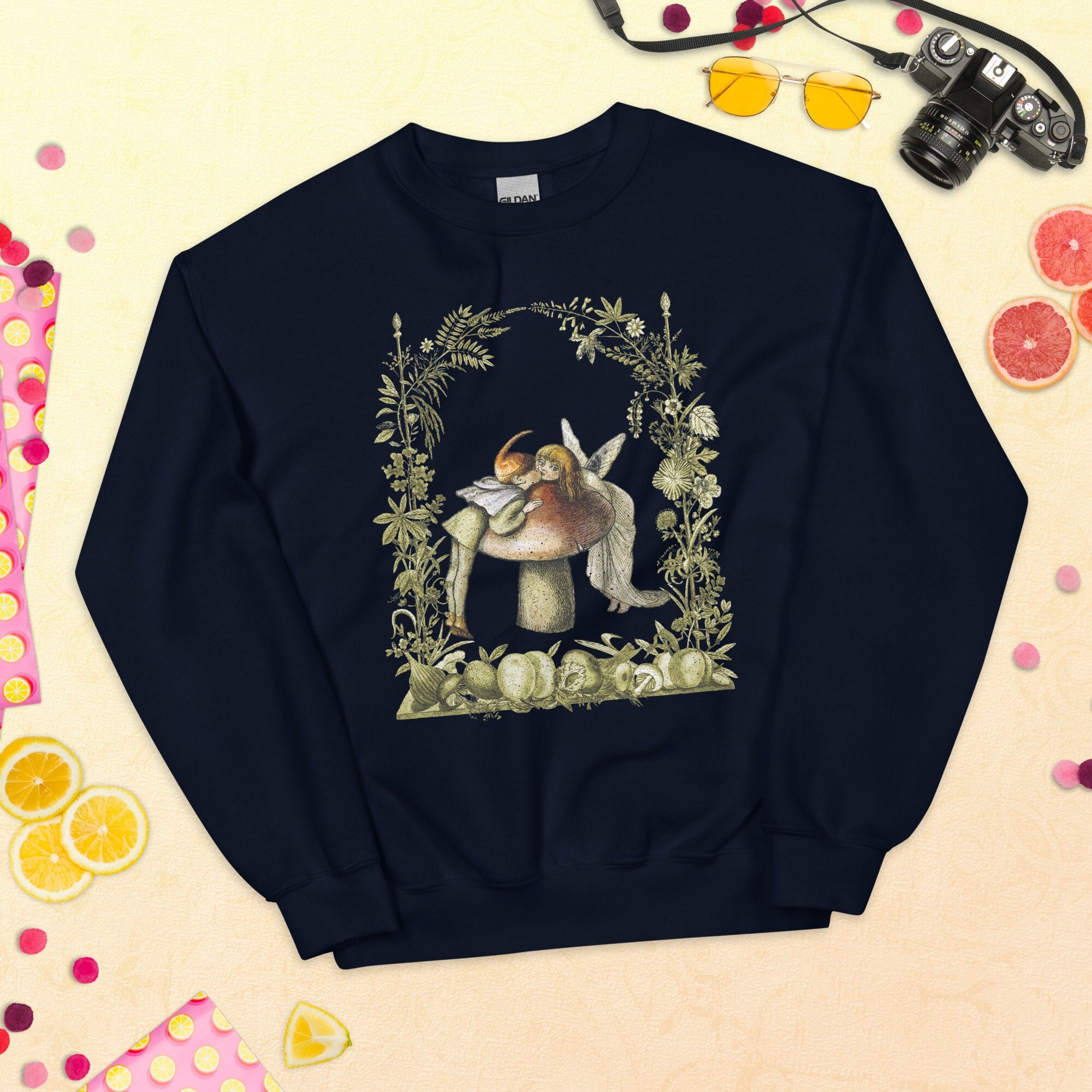 Fairy Sweatshirt Fairy Grunge Clothing Fairycore Sweater - Etsy