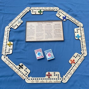 Jokers and Marbles Board Game 4 to 8 Players - Etsy