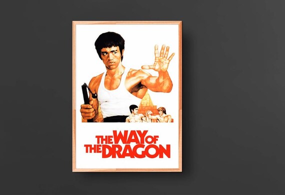 The Way Of The Dragon Movie Poster 1972 Etsy