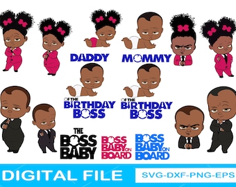 Download Boss Baby Birthday Svg Etsy