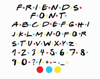 Friends Svg Etsy