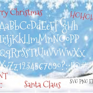 Merry Christmas font svg, Merry Christmas Alphabet svg, Merry Christmas letters and numbers png