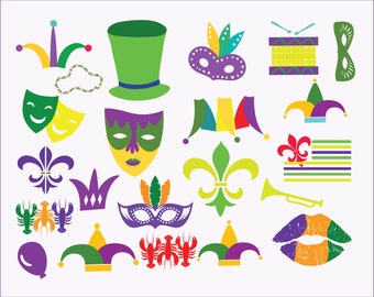 Mardi Gras svg bundle, Mardi Gras clipart, Mardi Gras print, Mardi Gras Quotes svg, nardi gras quotes bundle