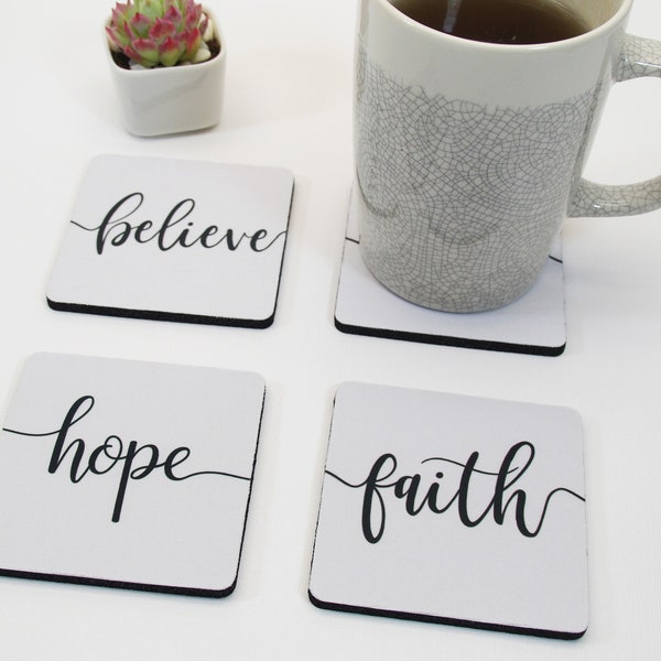 Faith Foam Coasters