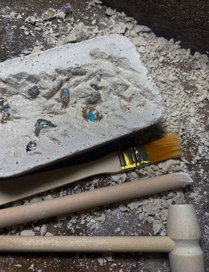 Opal Excavation Rough Opal Geology Dig Kit Handmade. Etsy