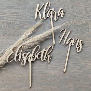 Personalisierter Acryl Nikkah Kuchen Topper Charm Individuell Mit 276660534559