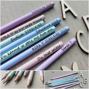 Pencil Personalized | School enrollment gift | school child