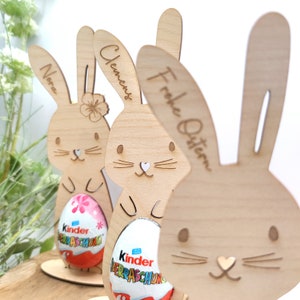 Easter gift for children, bunny with Ü-egg, Easter gift personalized, surprise egg holder
