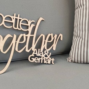 Personalized Wedding Gift | better together