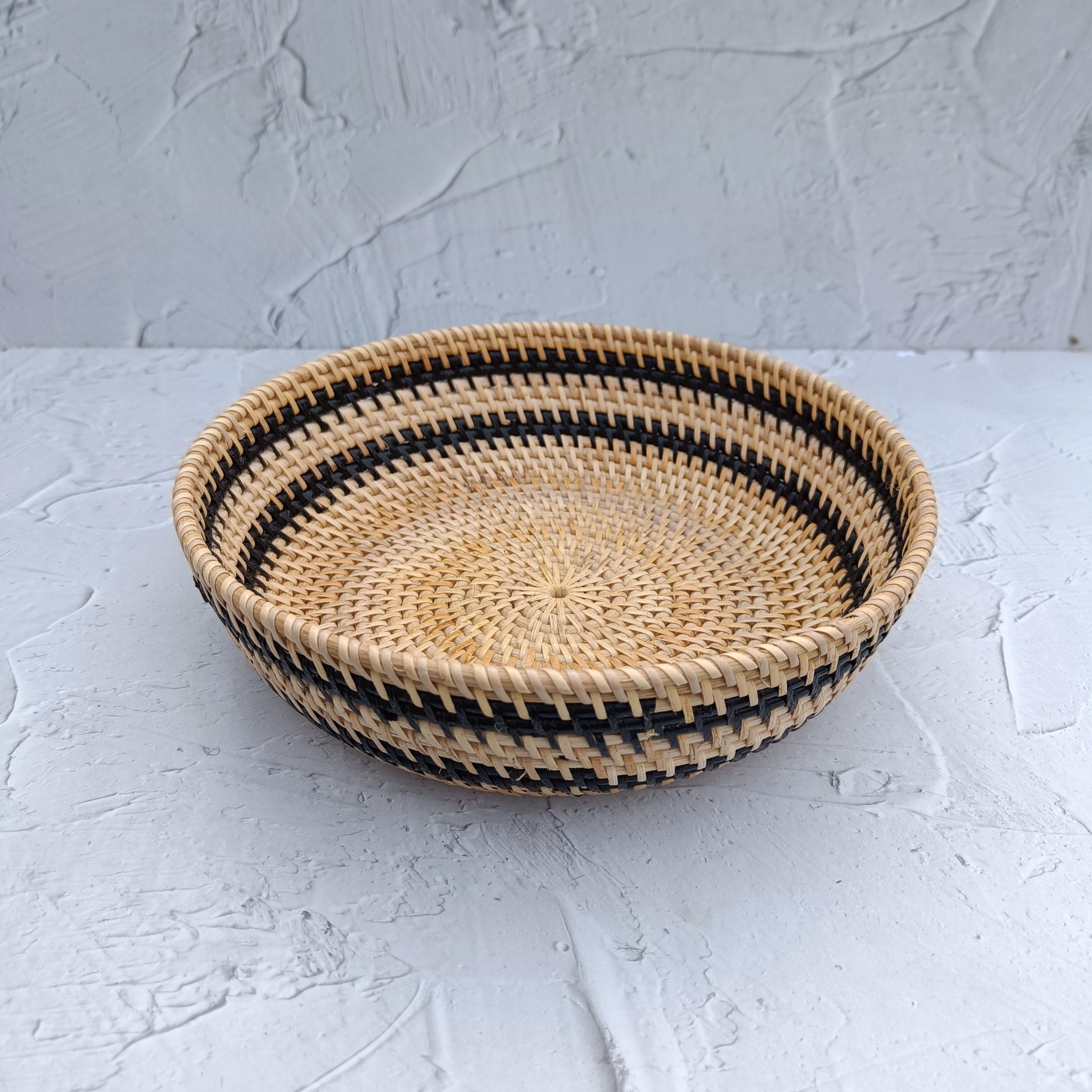 Handmade Rattan Bowl, handmade in Indonesia — product view 1