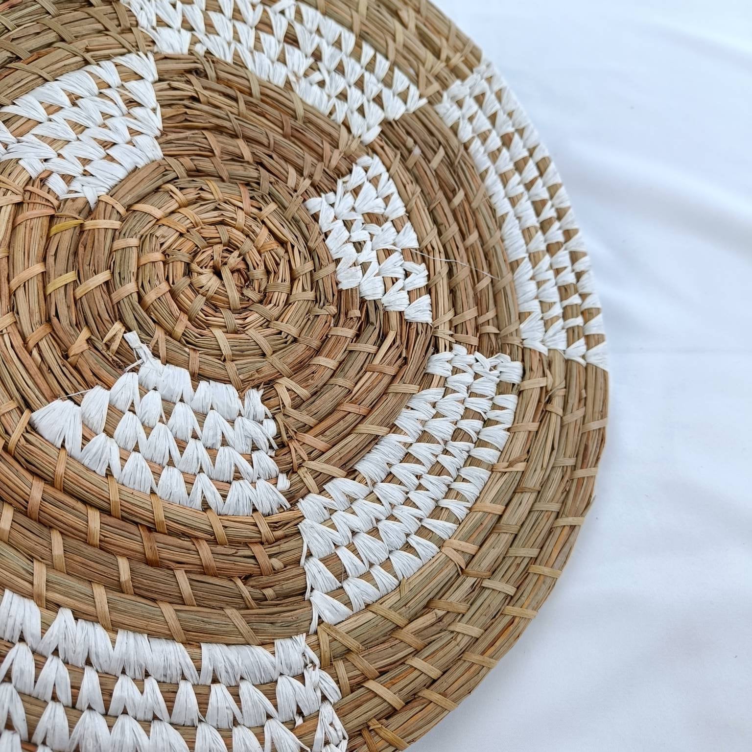 Handwoven Mendong Placemat, handmade in Indonesia — product view 1
