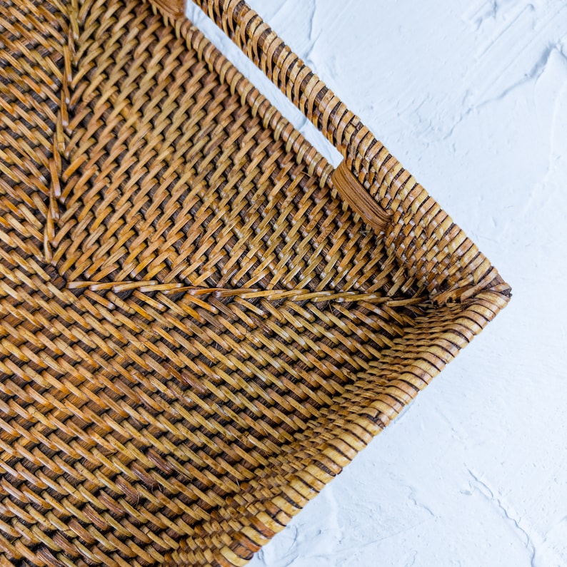 JAVADECO Rattan Tray - Thumbnail 5