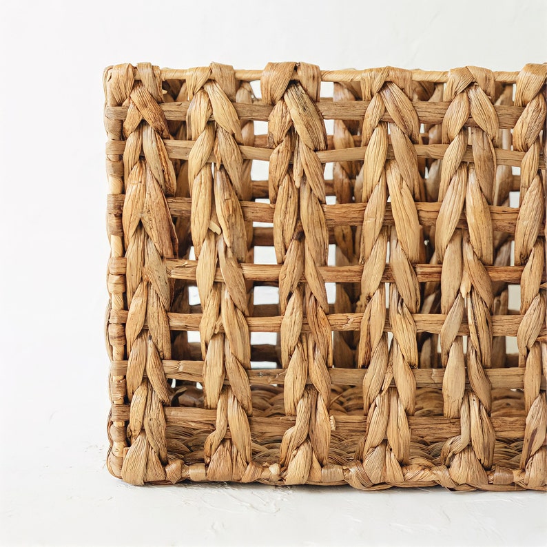 JAVADECO Water Hyacinth Storage Box - Thumbnail 4