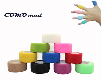 Self Stick Cohesive Bandage: 1"x5 Yards Stretch Sport Wrap