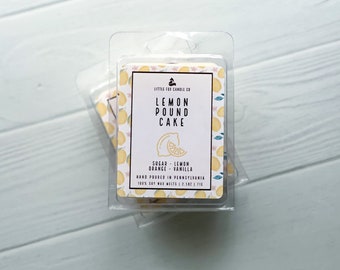 Lemon Pound Cake Wax Melt Bar
