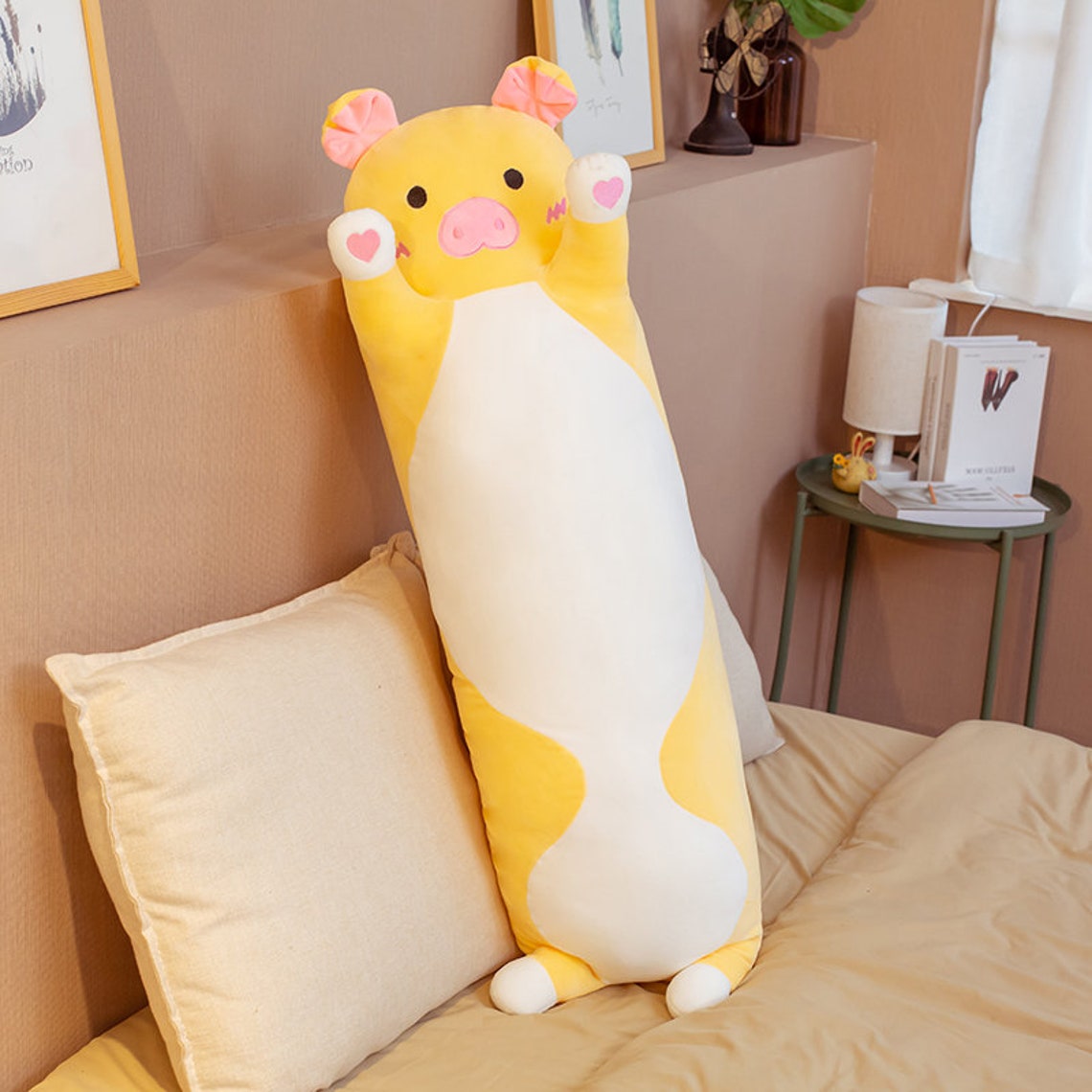 Large Long Cat Body Pillowcute soft stuffed animaltravel Etsy