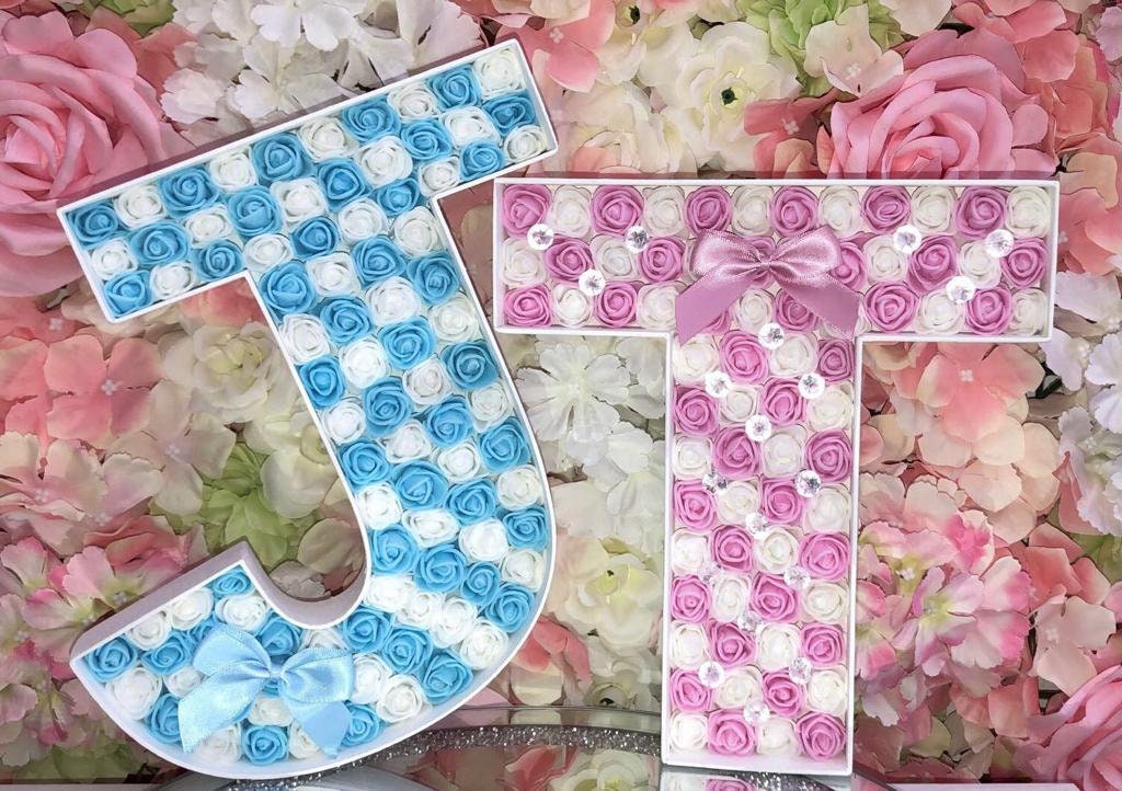 Personalised Wooden Fillable Letters Etsy UK