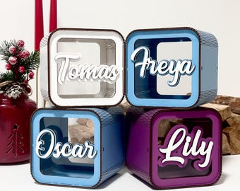 Unique Christmas Gift Kids Piggy Bank, Handmade Gifts, Newborn Room Decor, Personalized Nursery Piggy Bank, Kids Money Box, Custom Coin Bank
