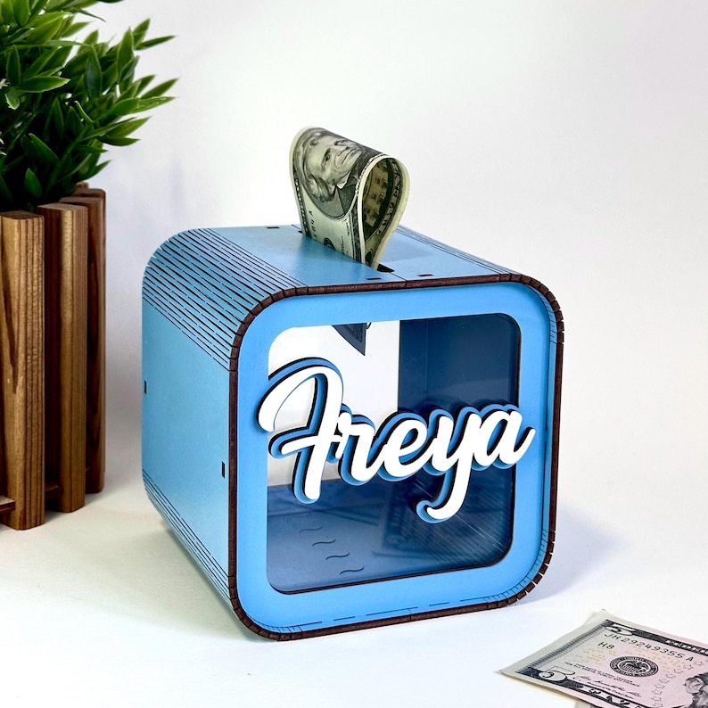 Unique Christmas Gift Kids Piggy Bank, Handmade Gifts, Newborn Room ...