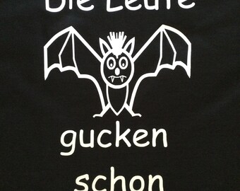 Leinenbeutel Fledermaus