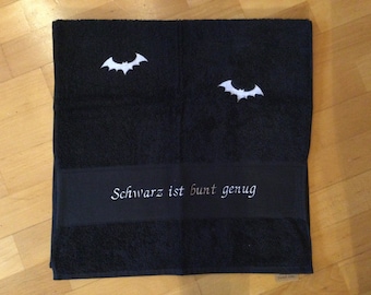 Handtuch Gothic