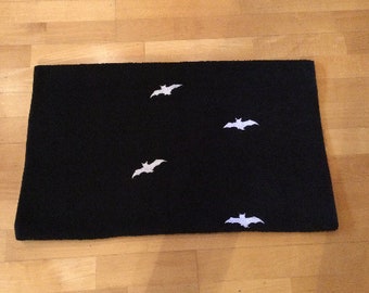 Gothic Duschtuch Fledermäuse