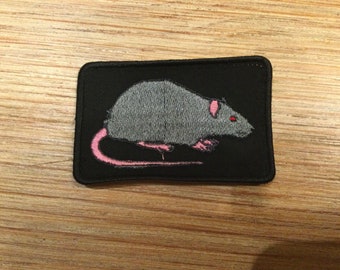 Patch Aufnäher Ratte