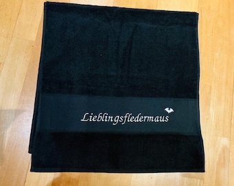 Handtuch Lieblingsfledermaus