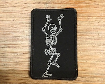 Patch Aufnäher Skelett