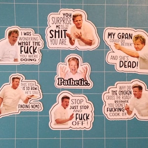 Gordon ramsay magnets,  Gordon ramsay quotes, Gordon ramsay gifts